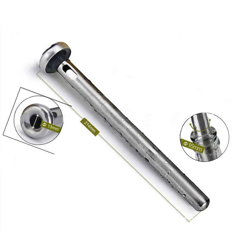 1Pcs Stainless Steel Beer Chiller Stick Beer Chiller Stick Portable Beverage Cooling Ice Cooler Beer Kitchen Tools