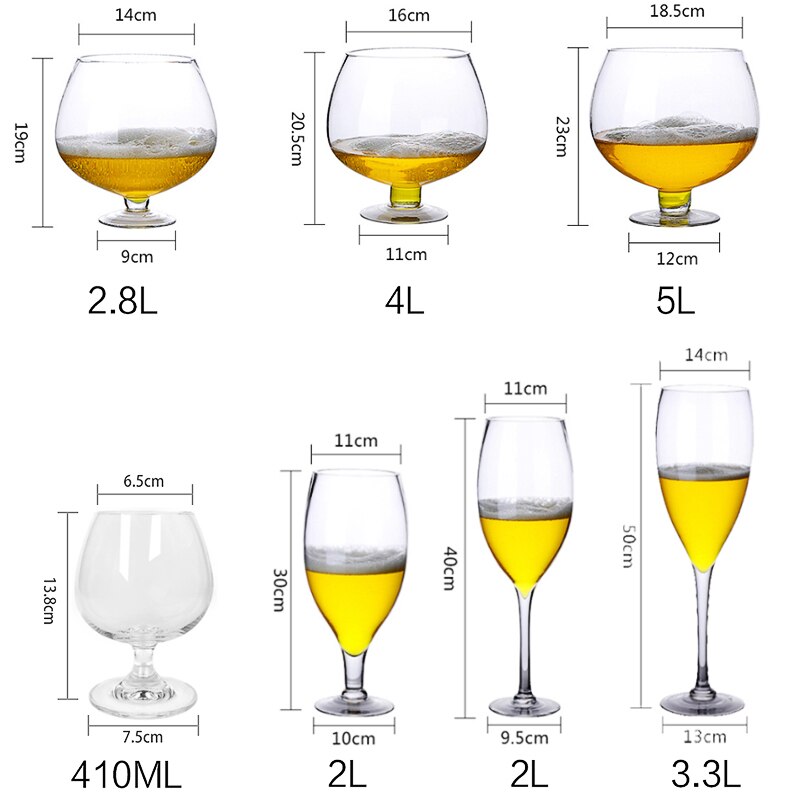 Giant Champagne Glass Party Drinkware