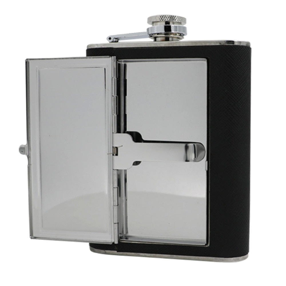 Hip Flask Cigarette Case