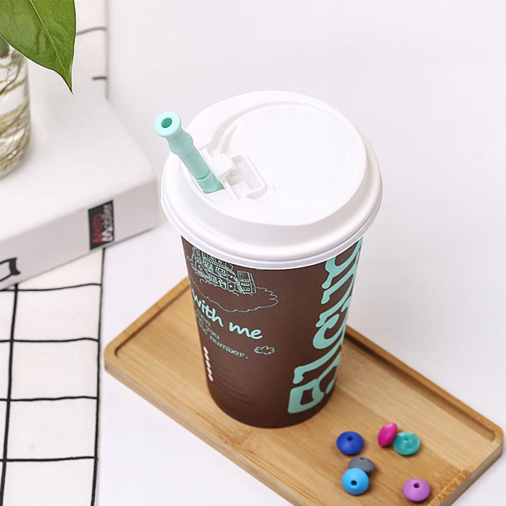 Silicone Straws Reusable Folding Straw