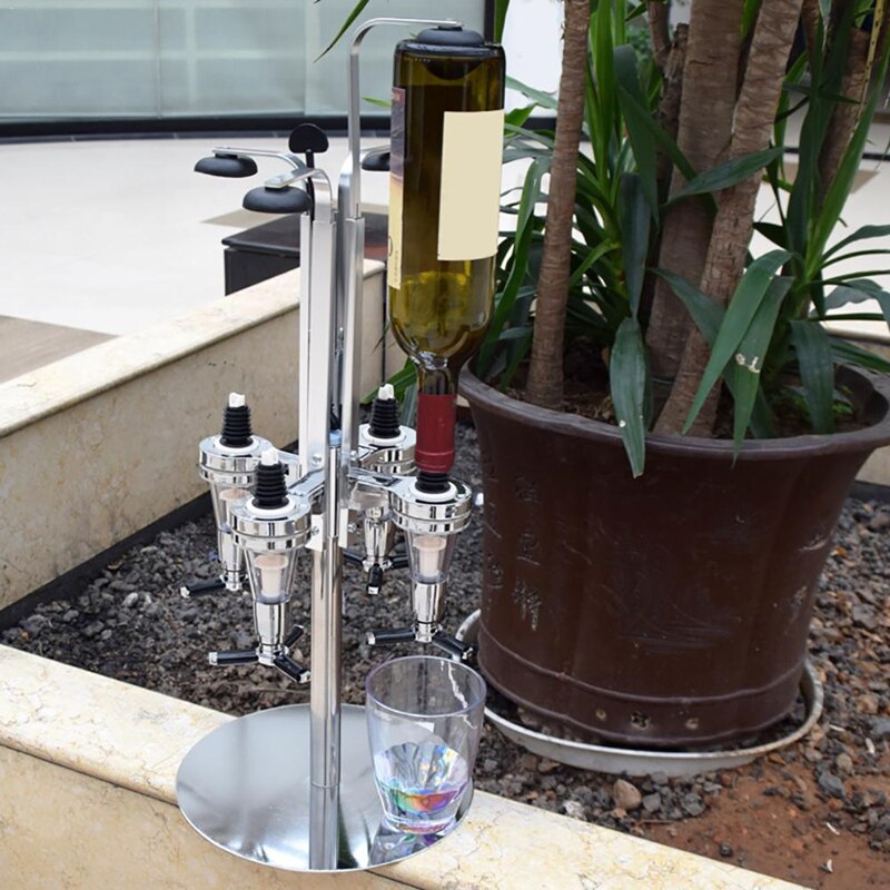 Revolving Liquor Caddy Rotatable Dispenser