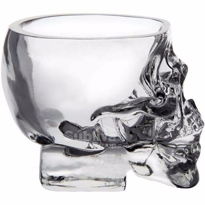 Skull Glass Transparent Skull Head Glass