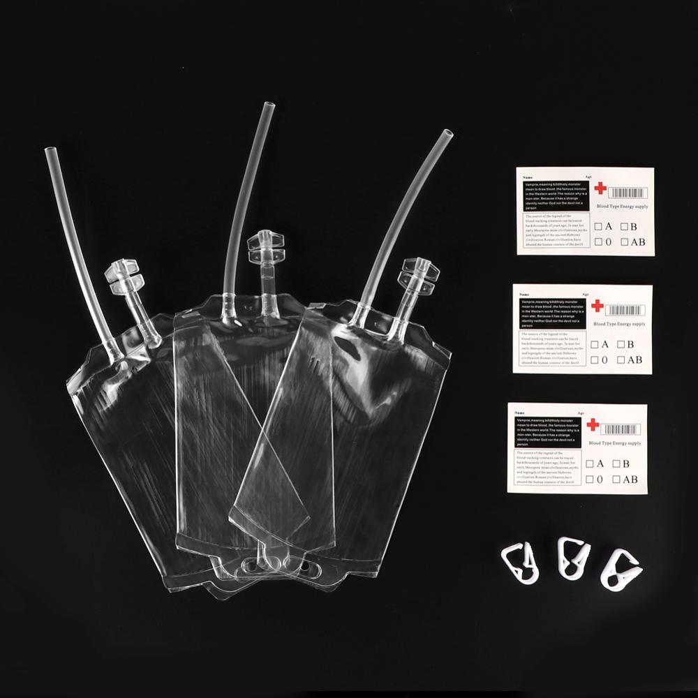 Reusable IV Bags for Drinks (5 pcs)