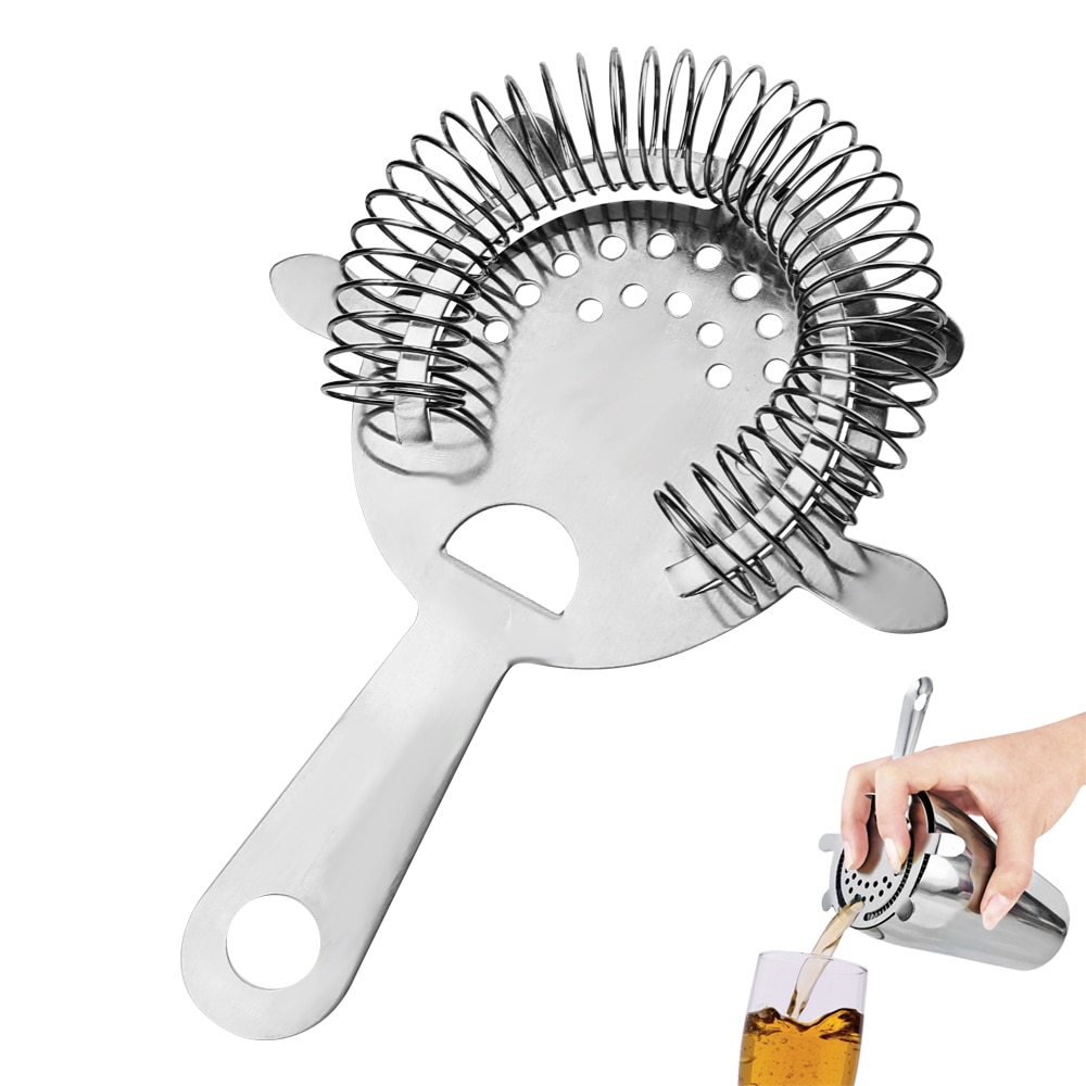 Bar Stainless Steel Cocktail Strainer