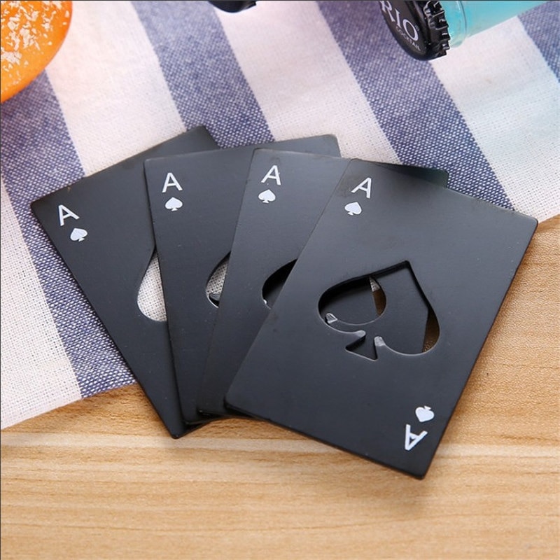 Cool Bottle Opener Poker Card Design