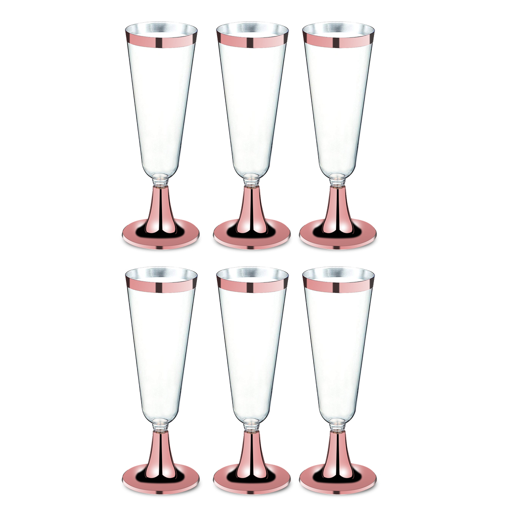 Disposable Wine Glasses Party Supply (6 pcs)