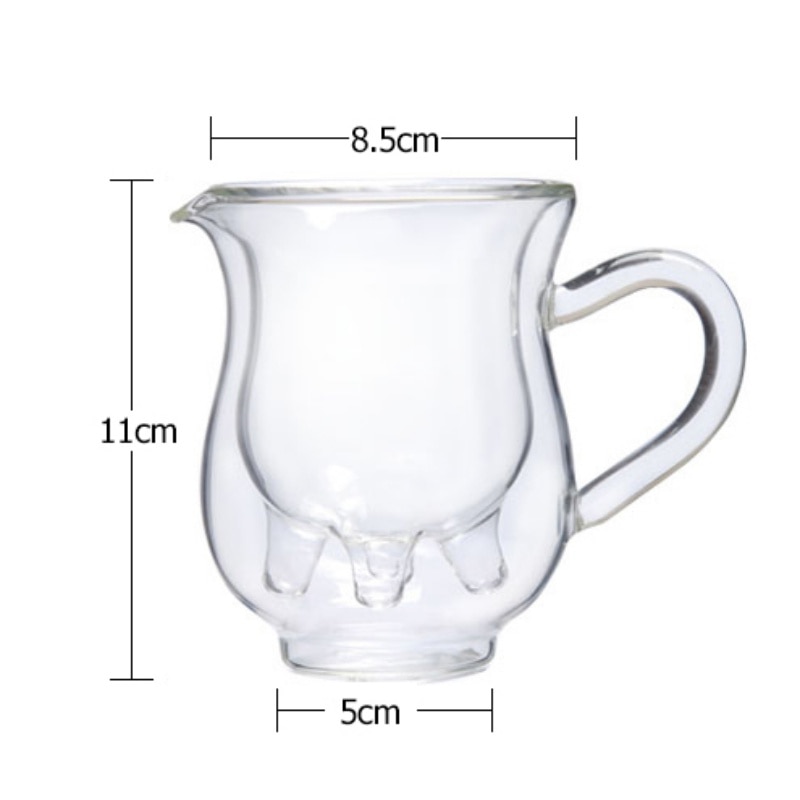 Milk Jug Creative Cow Glass Pitcher