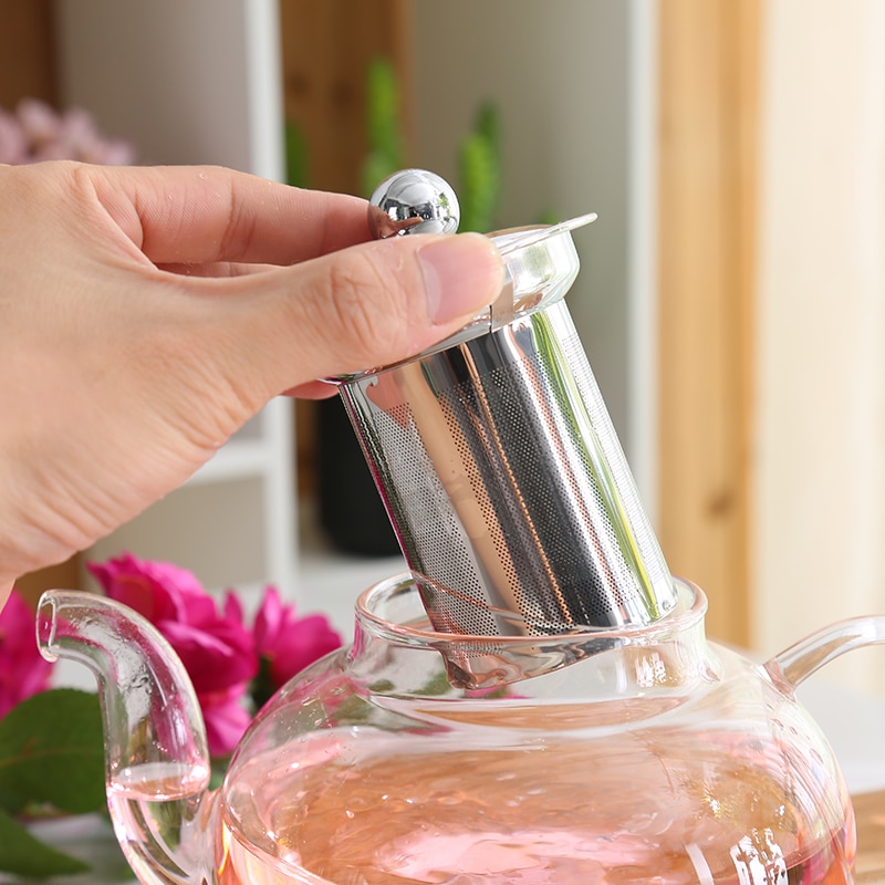 Tea Pot Loose Leaf Glass Infuser