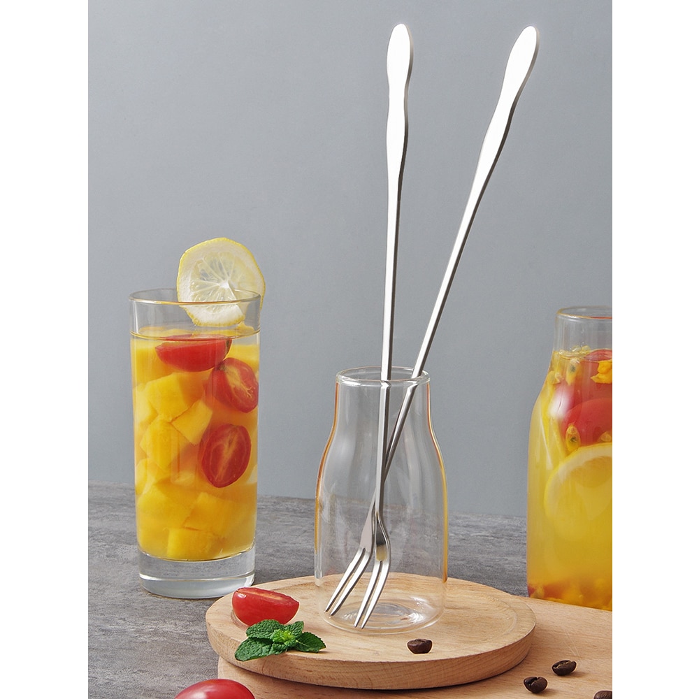 Cocktail Fork Long Handle Utensil