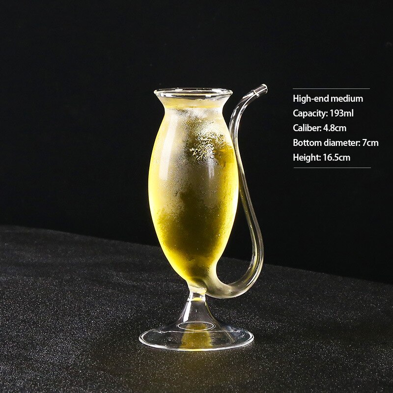 Straw Wine Glass Drinkware