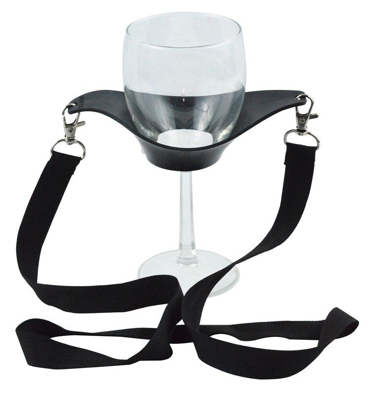 Hot Sell 1X Portable Wine Glass Lanyard Holder Straps Necklace Party Birthday Mother Gift Free your Hands In Party