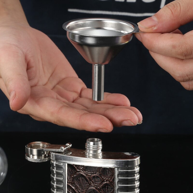 Stainless Steel Flask Funnels (2pcs)