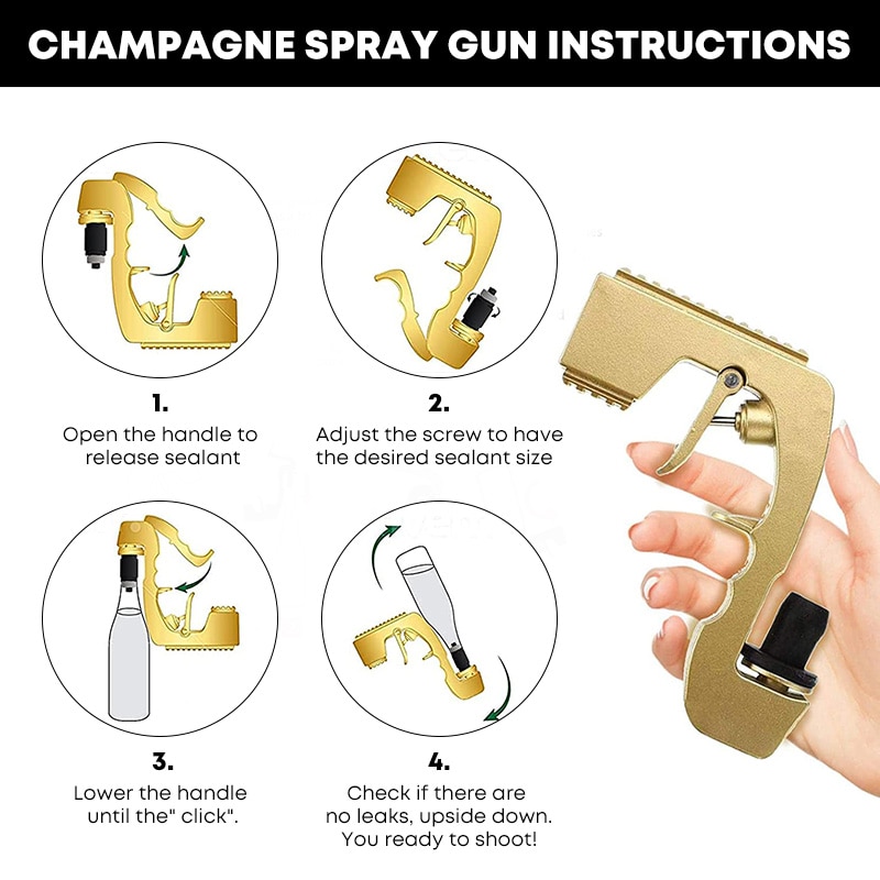 Wine Bottle Dispenser Champagne Gun