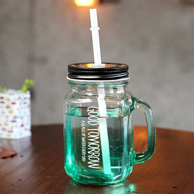 Mason Jars with Handle Drinking Cup