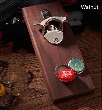 Magnetic Bottle Opener Wall Cap Catcher