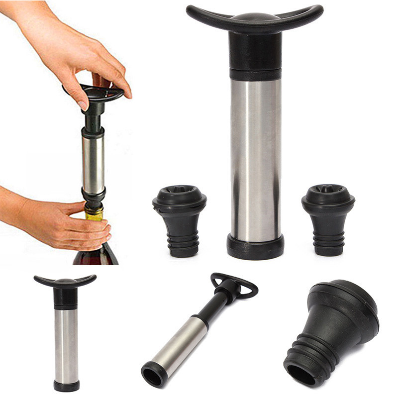 Reusable Wine Saver Vacuum Pump And Sealer