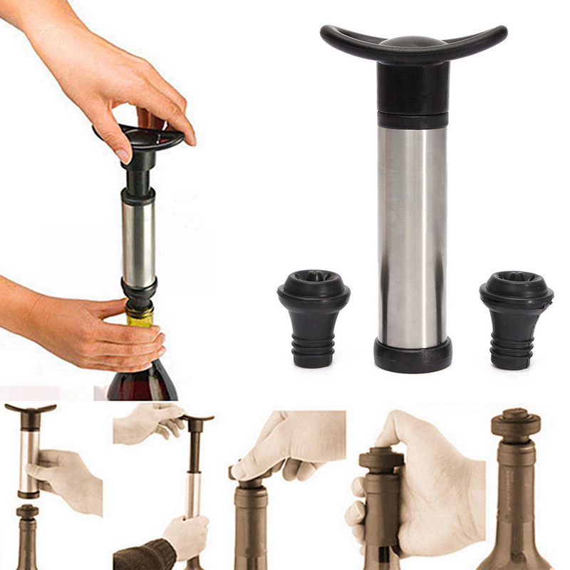 Reusable Wine Saver Vacuum Pump And Sealer