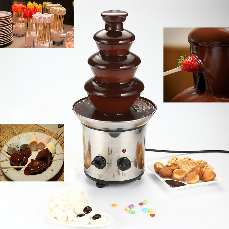 Chocolate Fountain 4-Tier Fondue