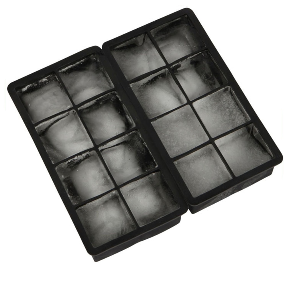 Silicone Big Ice Cubes Tray (8 Grids)