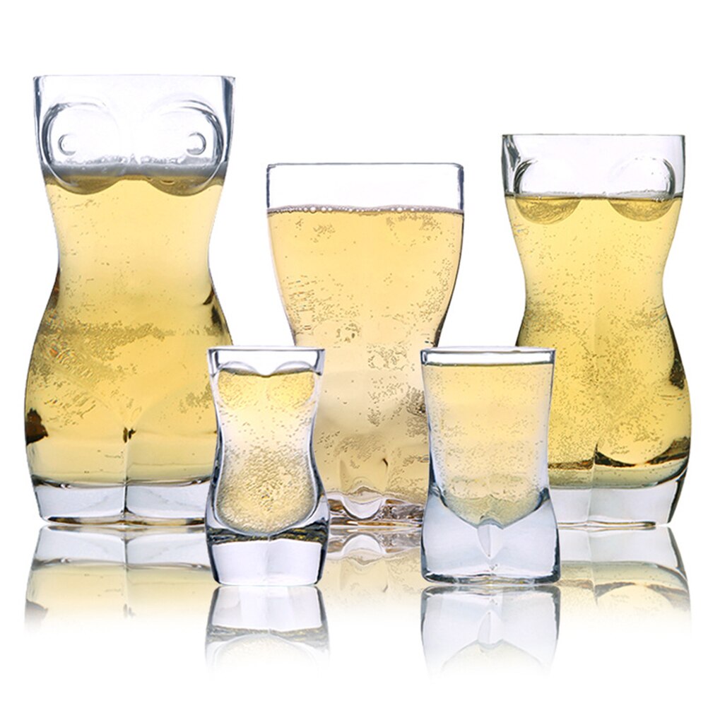 Naked Body Glass Drinkware