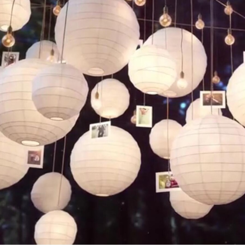 Paper Lantern Lights Decoration (20 pieces)