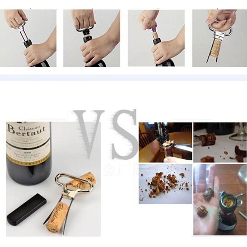 Cork Puller Two Prong Wine Opener