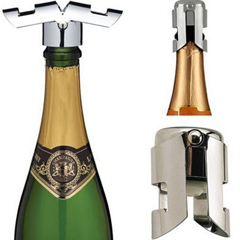 Champagne Stopper Stainless Steel Cork