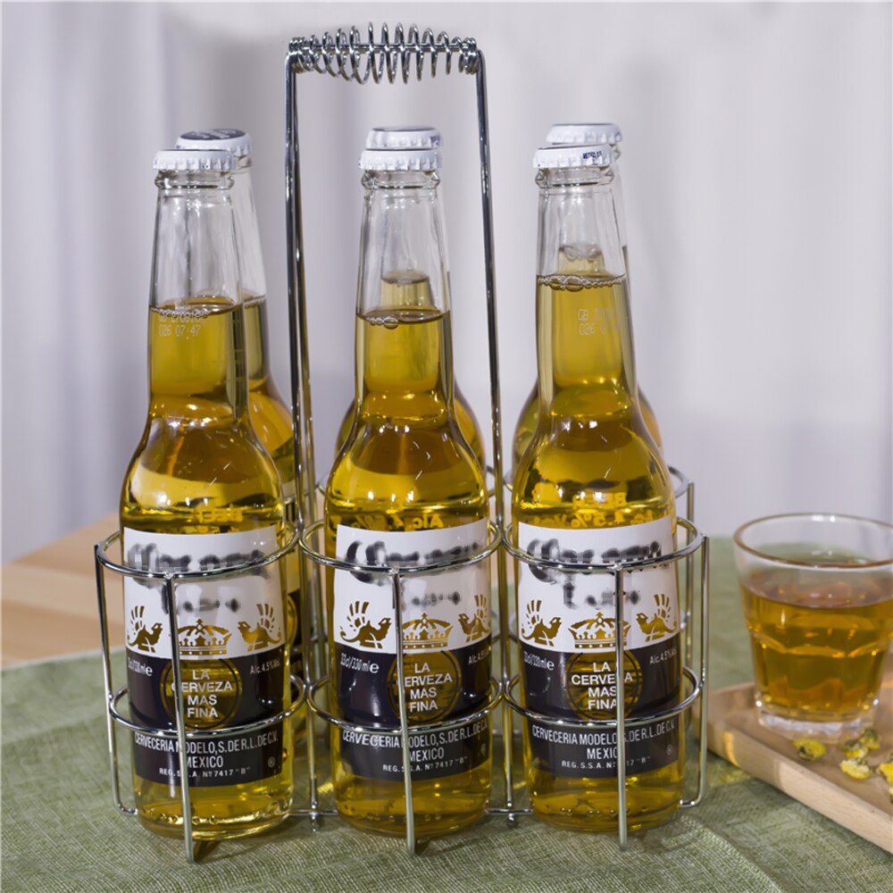 Beer Holder 6-Bottle Basket