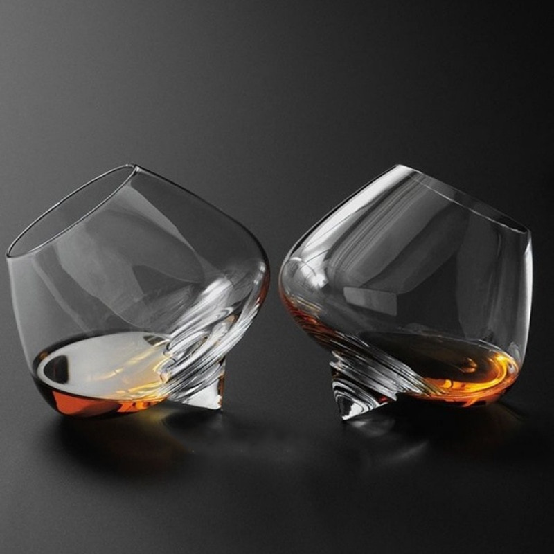 Stemless Wine Glass Crystal Cup