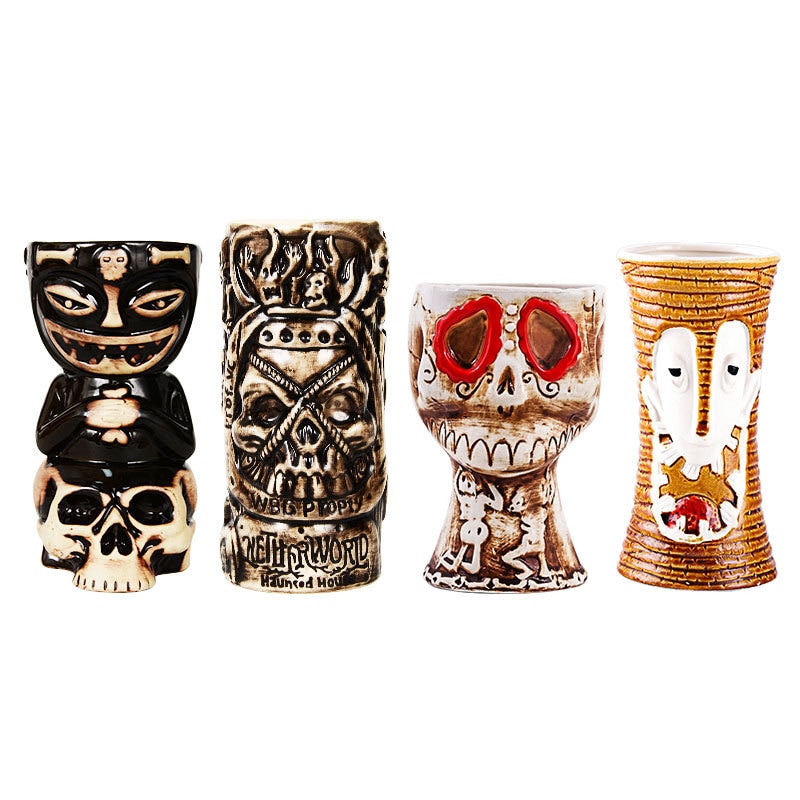 Hawaiian Creative Ceramic Tiki Mug