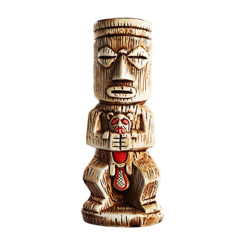 Hawaiian Creative Ceramic Tiki Mug