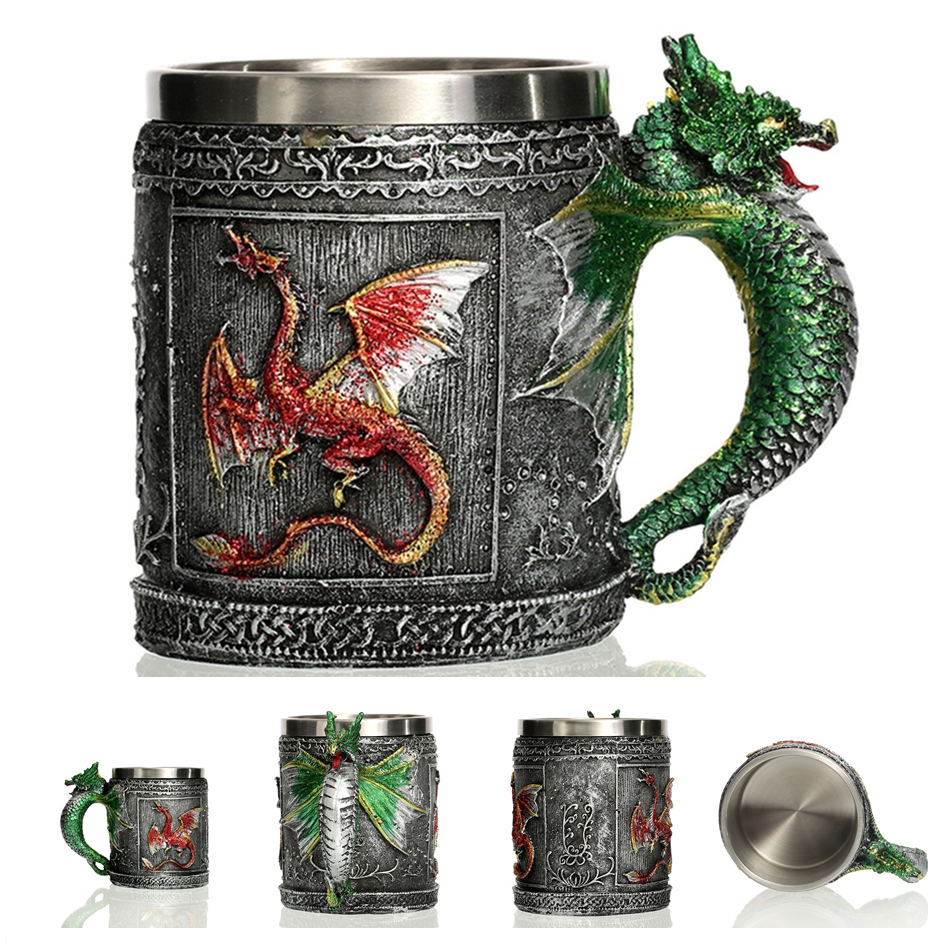 Tankard Fantasy Resin Cups