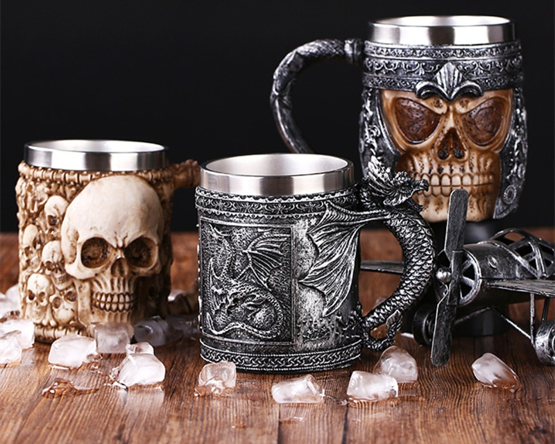 Tankard Fantasy Resin Cups