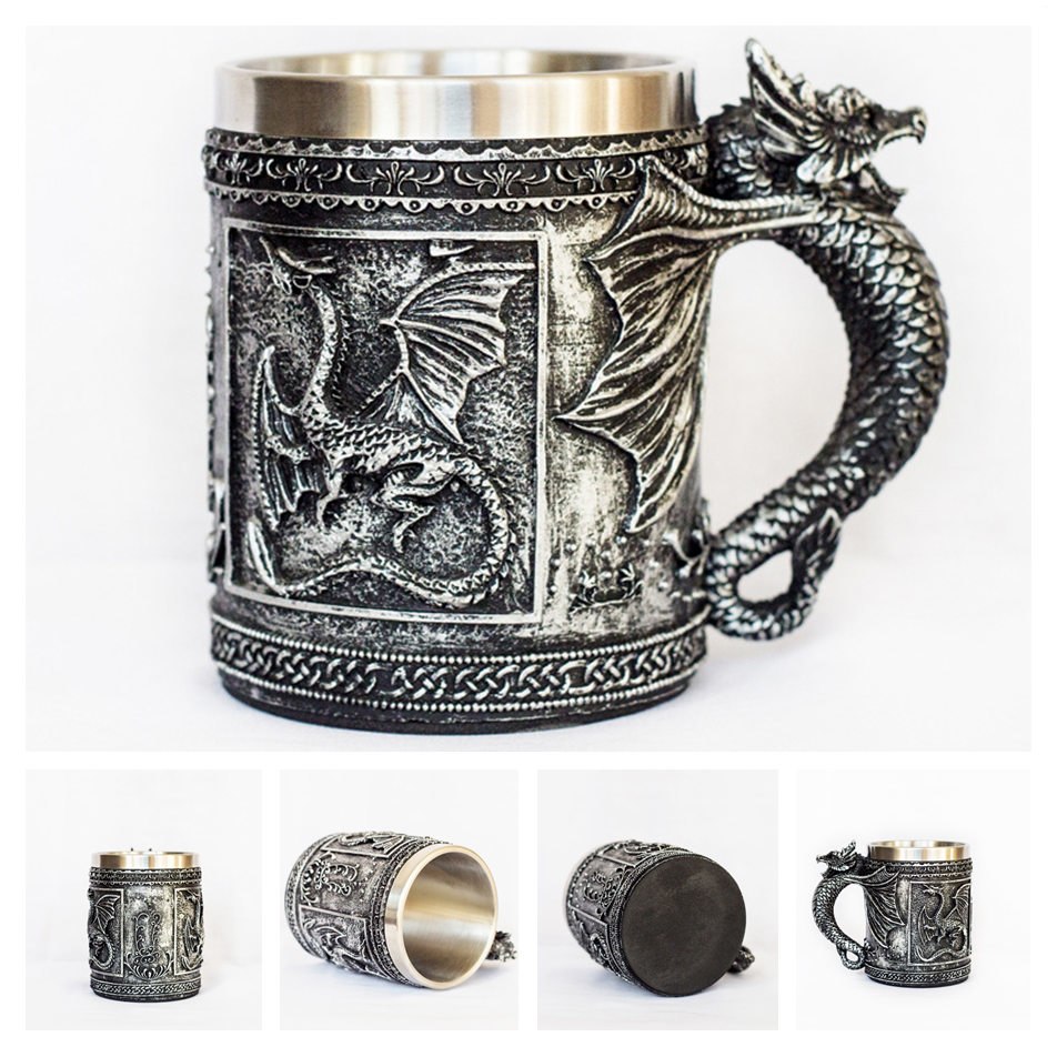 Tankard Fantasy Resin Cups