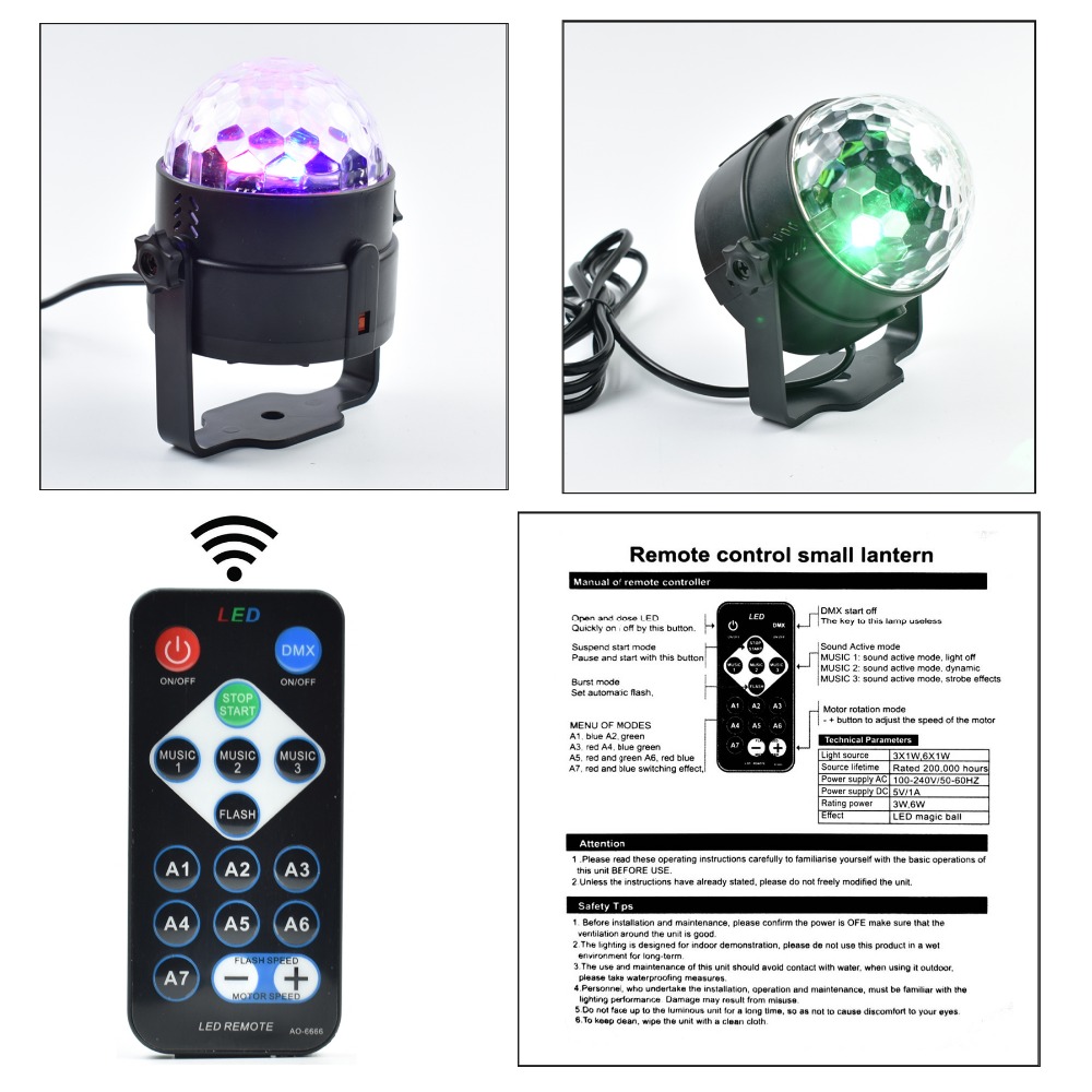 Outdoor LED Mini Disco Party Ball Lights