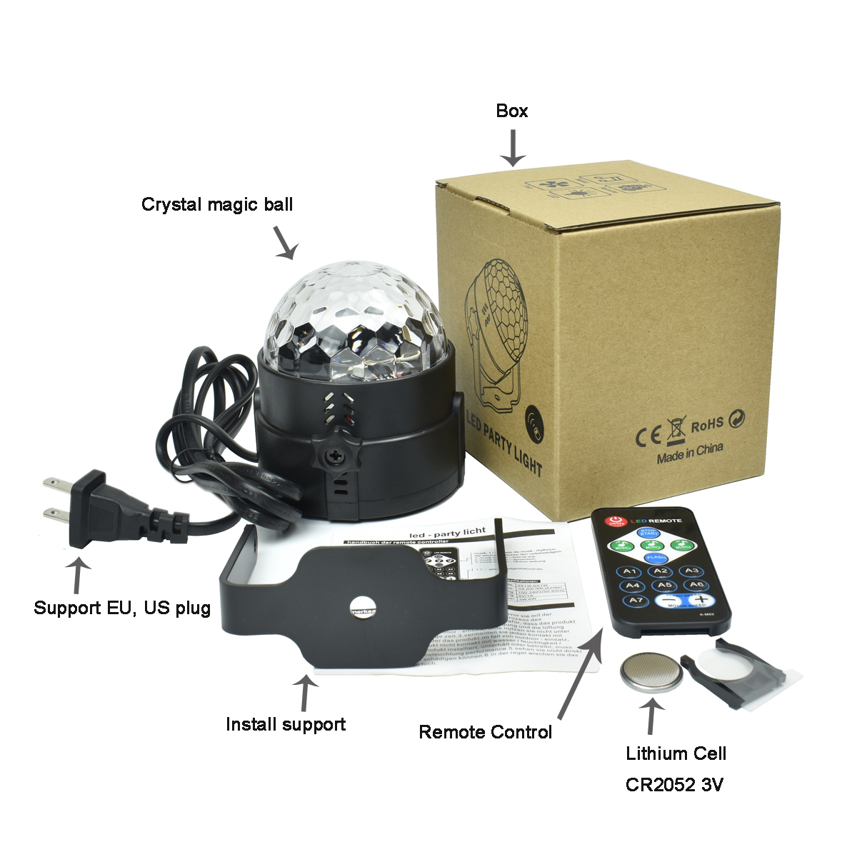 Outdoor LED Mini Disco Party Ball Lights