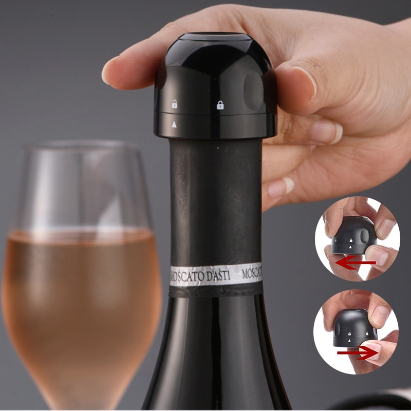 Wine Vacuum Stopper Bottle Cap (3 pcs)