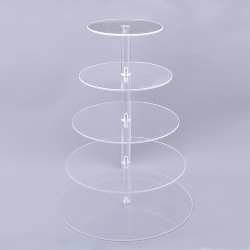 5 Layer Tiered Cup Cake Display Stand