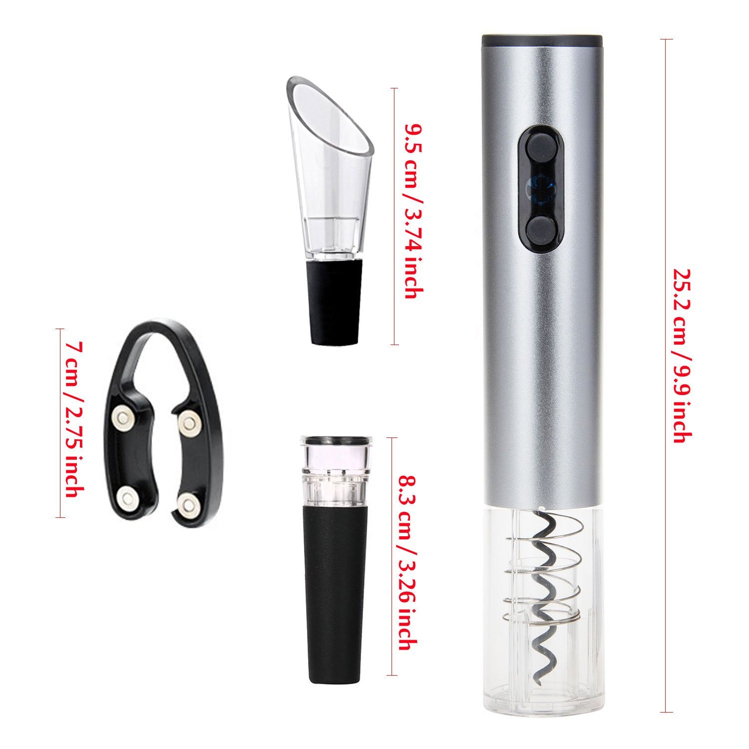 Wine Opener Set Electric Corkscrew