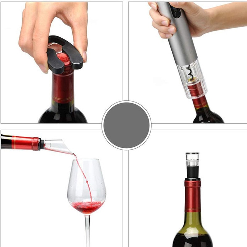 Wine Opener Set Electric Corkscrew