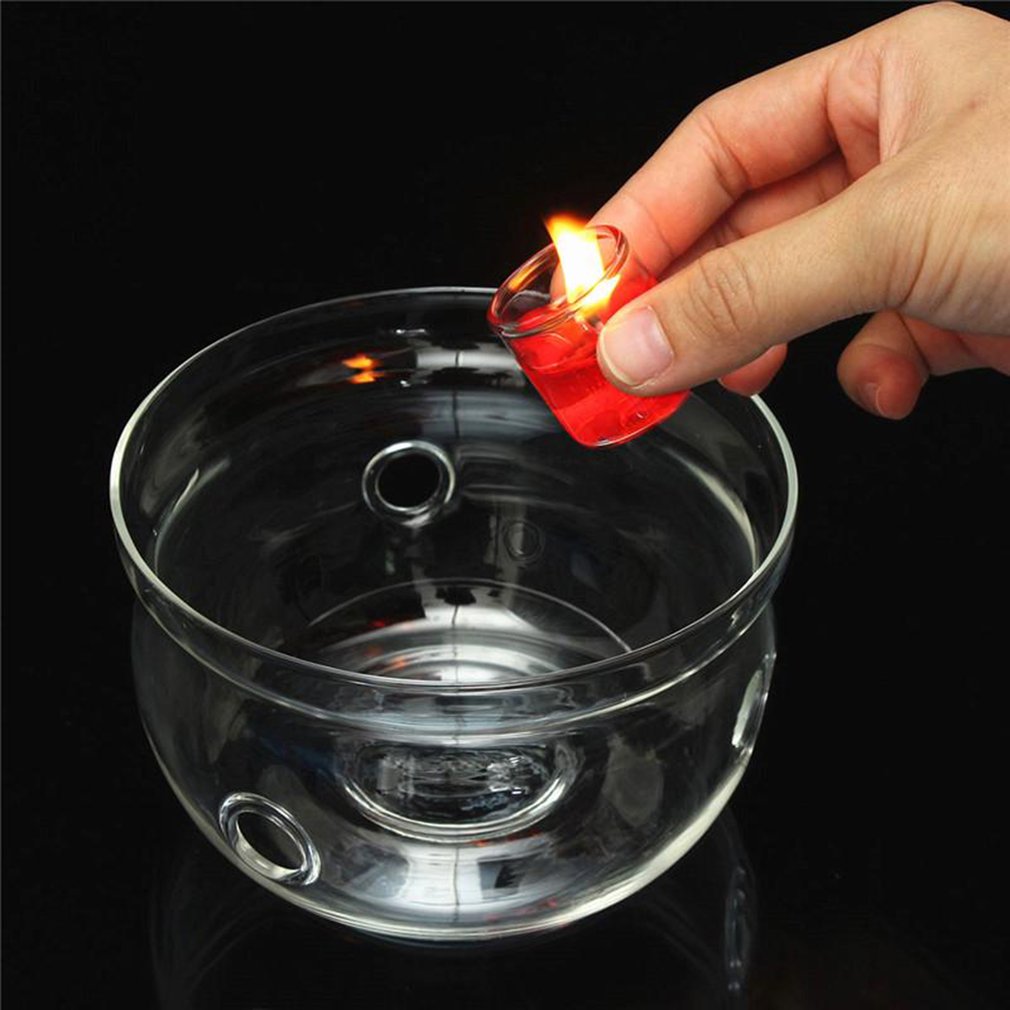 Glass Teapot Heat-Resistant Warmer