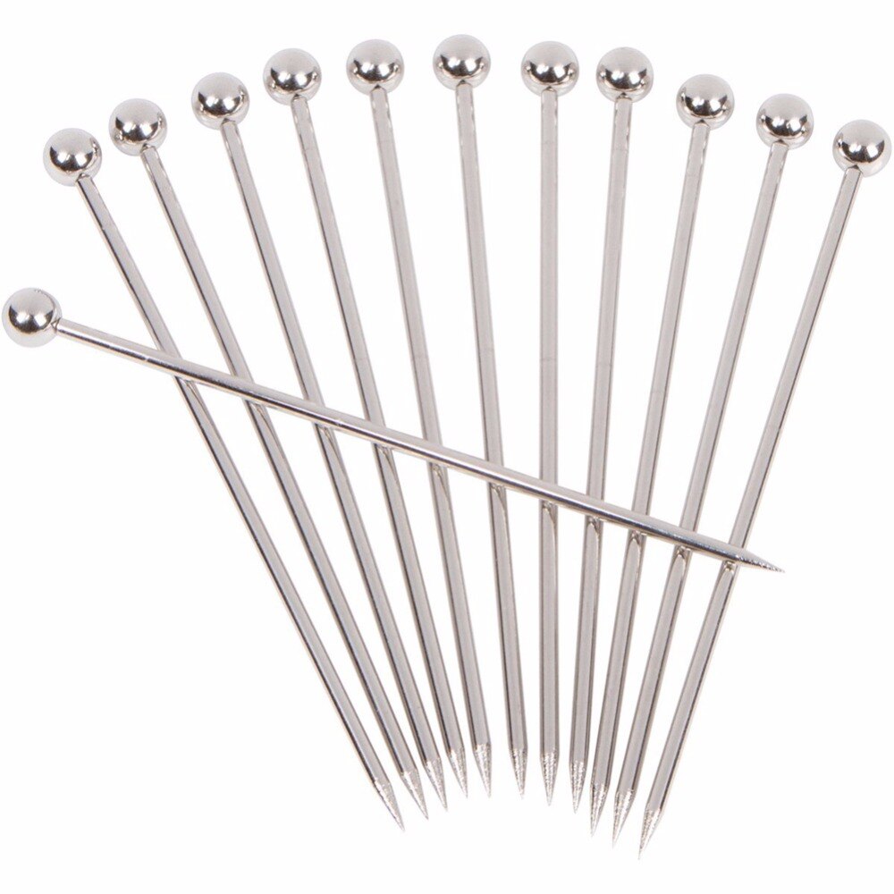 Stainless Metal Cocktail Picks (20pcs)