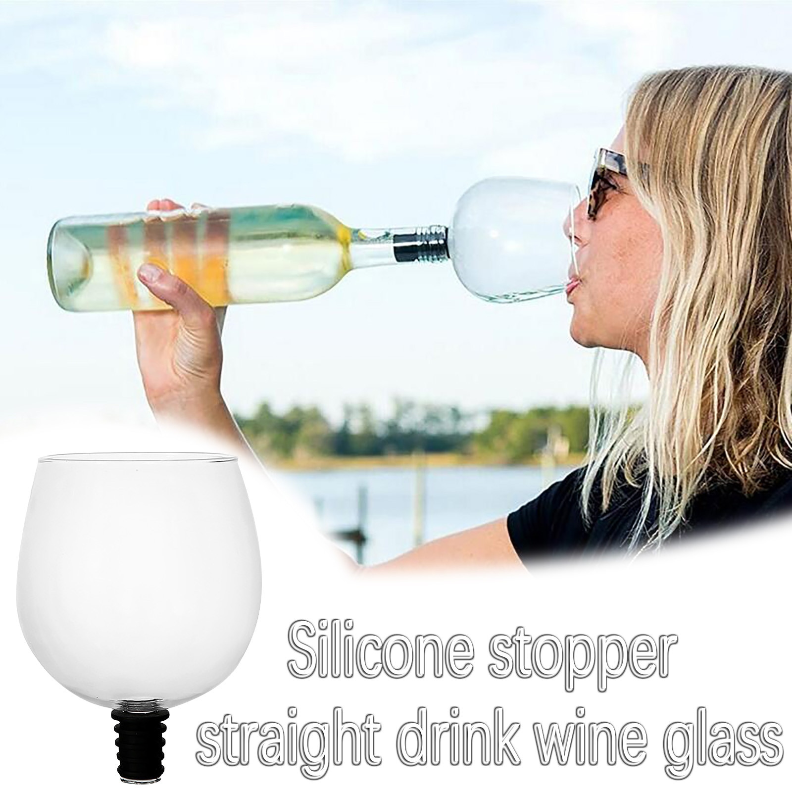 401-500ml Screwing Drinking Straight Cup Party Bar Tools Fashionable Unique Crystal Transparent Glass Red Wine Bottle