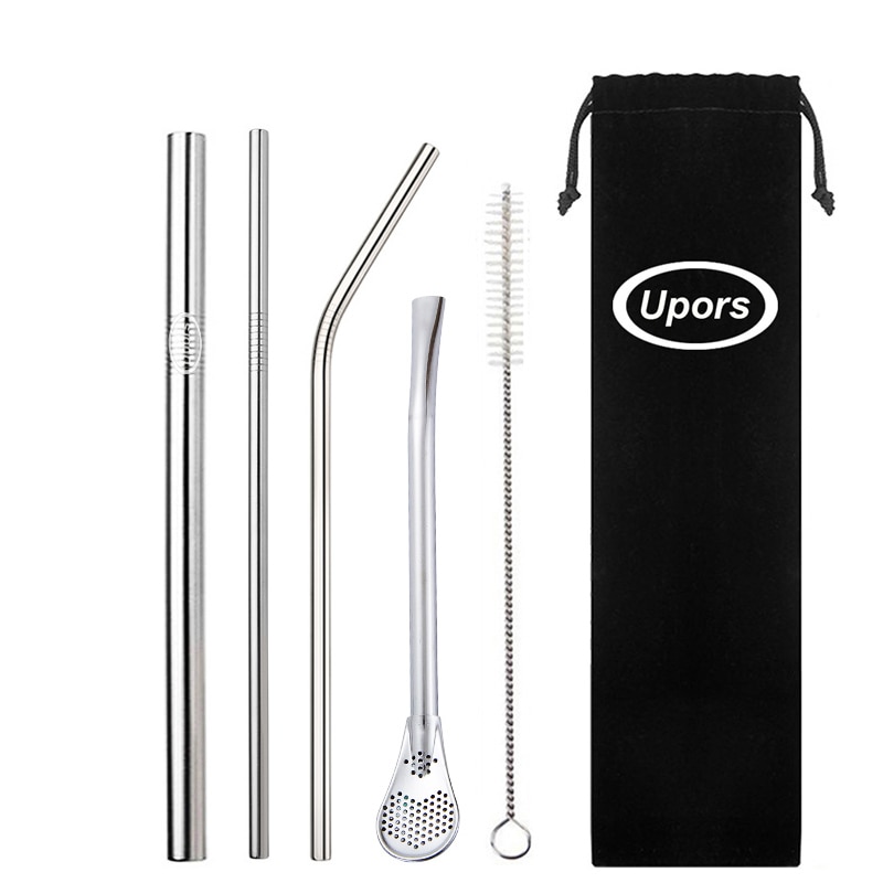 Five-piece Set Metal Straws