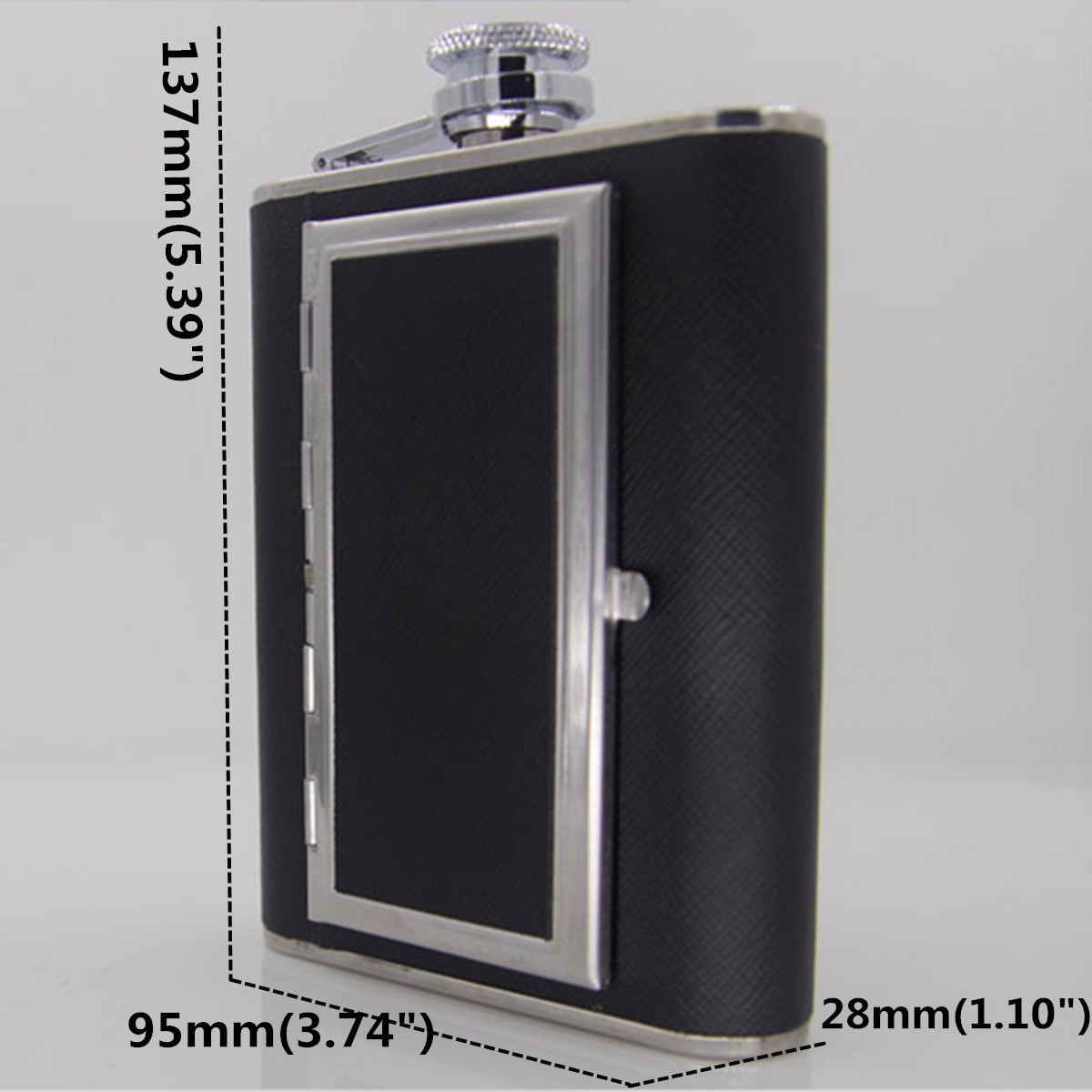 6 oz Dual Purpose Stainless Steel Hip Flask