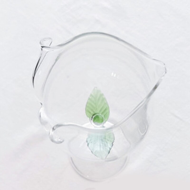 Transparent Rose Shape Wine Glass