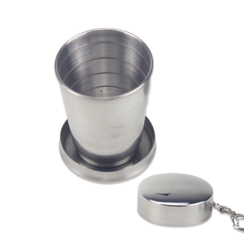 Wine Tumbler Telescopic Stainless Cup