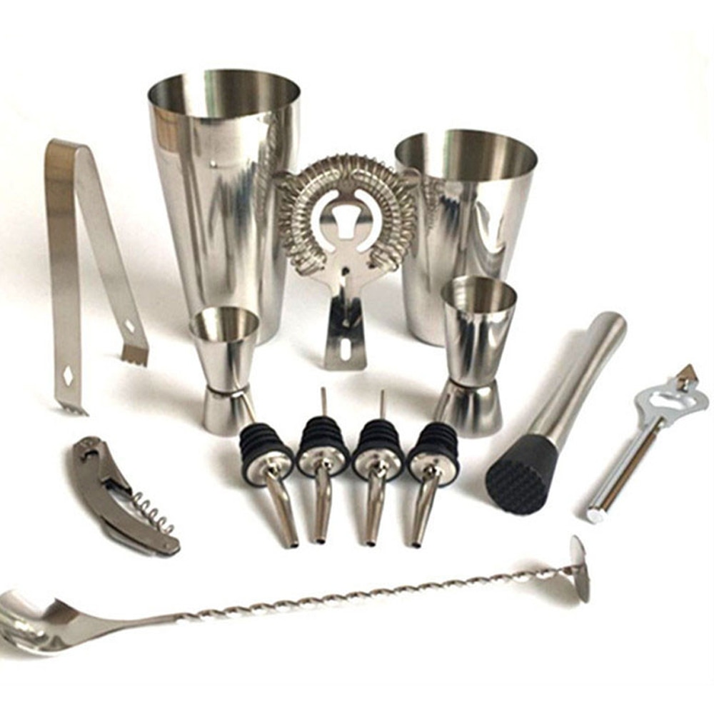 Cocktail Shaker Set 13PC Tool Kit