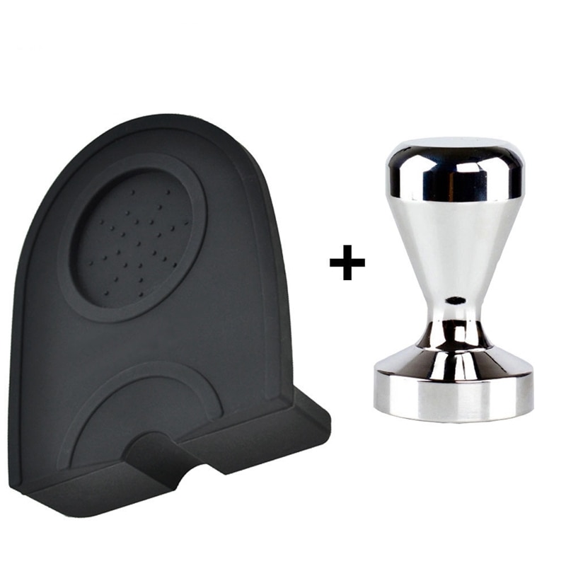 Coffee Tamper with Silicone Pad