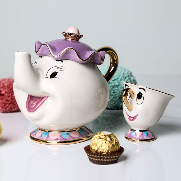 Teapot Set Beauty and the Beast